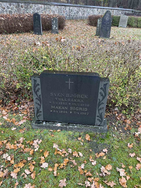 Grave number: VV 2   257, 258