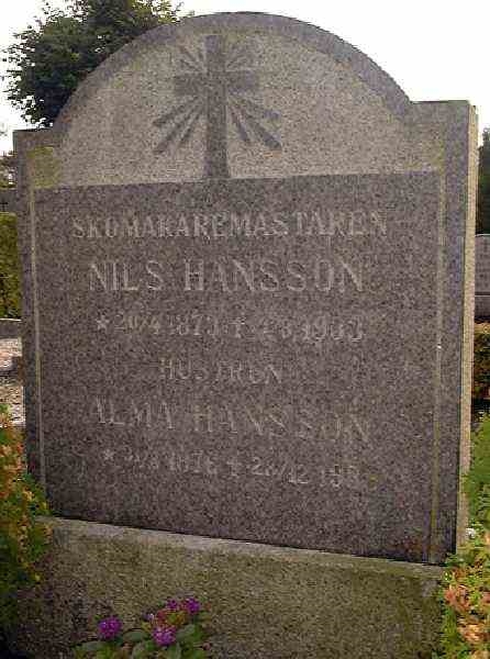 Grave number: NK VIII    75