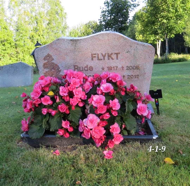 Grave number: 4 1     9