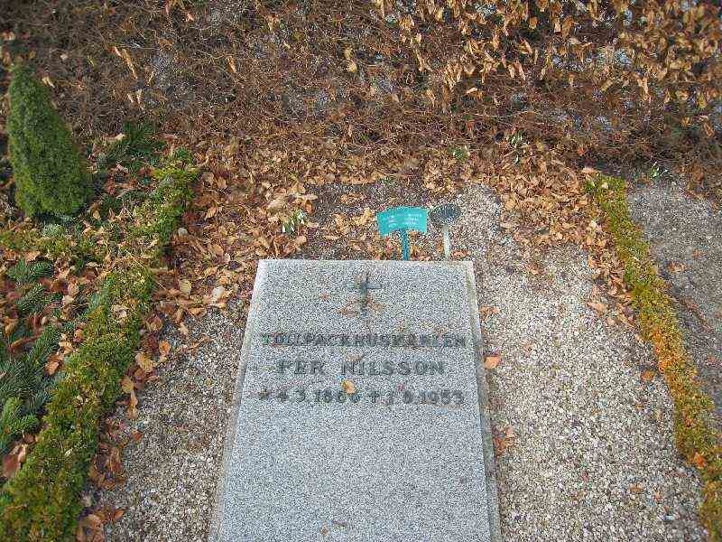 Grave number: NK Urn p    20