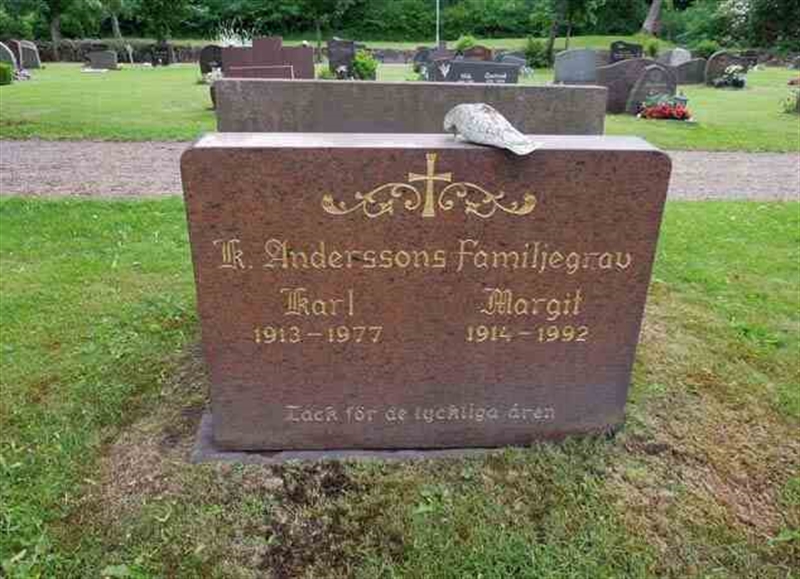 Grave number: SN D   277
