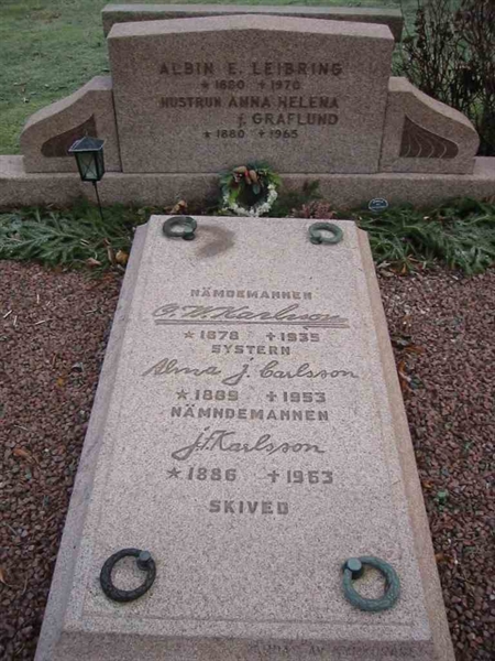 Grave number: KV H   50a-c