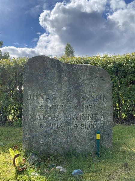 Grave number: 1 18 58, 59