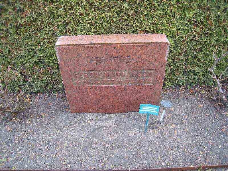 Grave number: NK XV    59