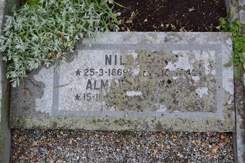 Grave number: 1 B   689