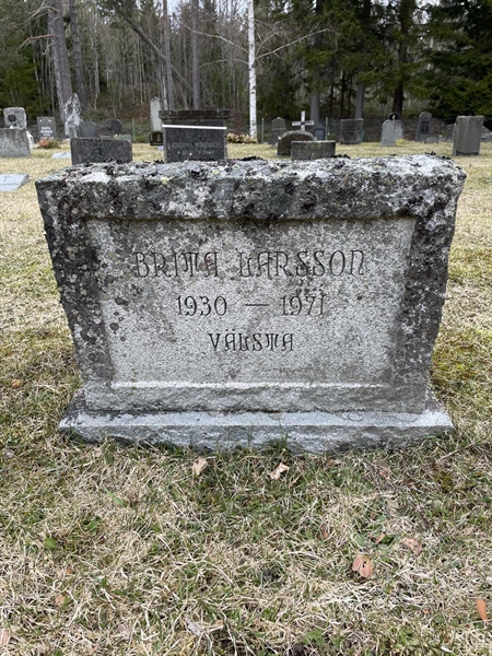 Grave number: R 2   147-E