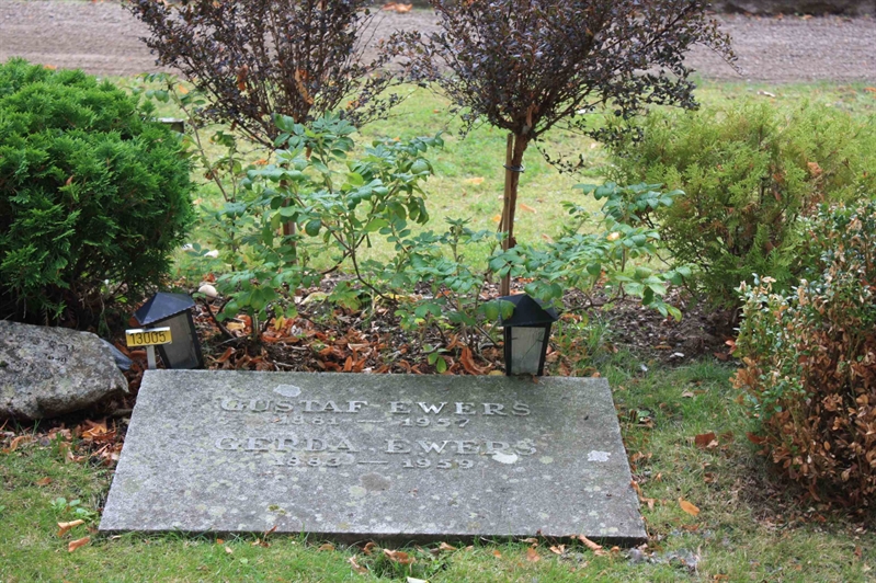 Grave number: Ö 13y    15, 16