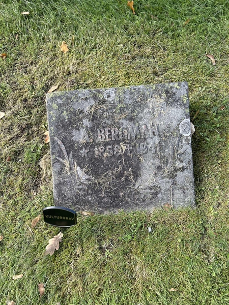 Grave number: T A D   796