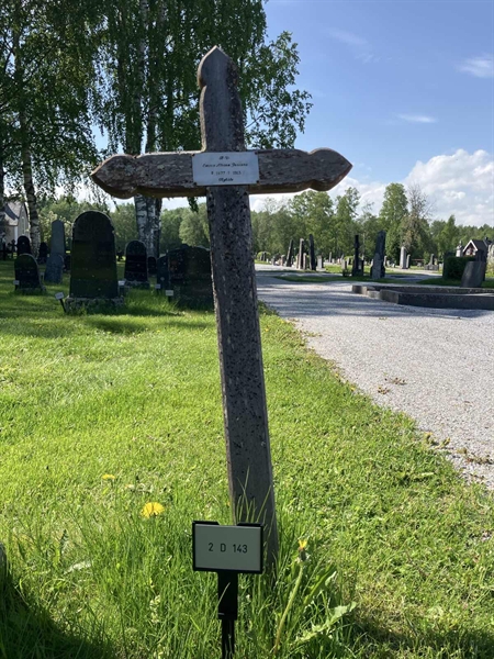Grave number: 2 D   143
