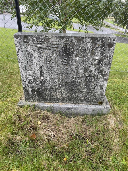 Grave number: MV IV    20