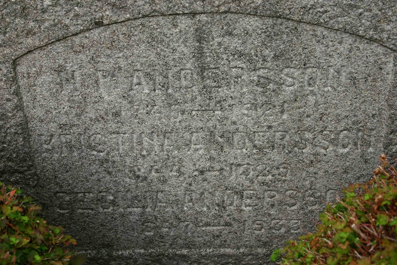 Grave number: GK ND    81a, 81b