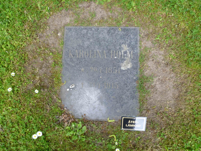 Grave number: ROG E   38, 39