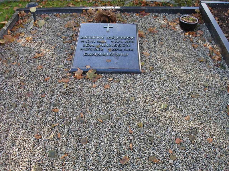 Grave number: FG N    18, 19