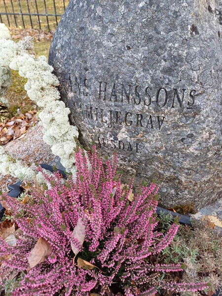 Grave number: JÄ 1 A 1702, 1703, 1704