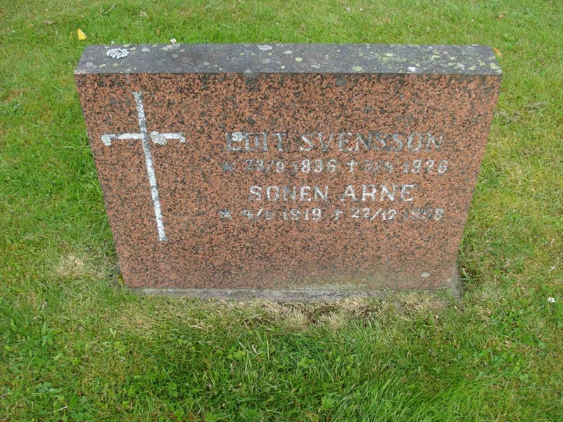 Grave number: BR B   724