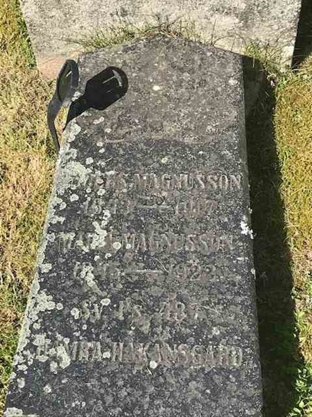 Grave number: BR AII     9
