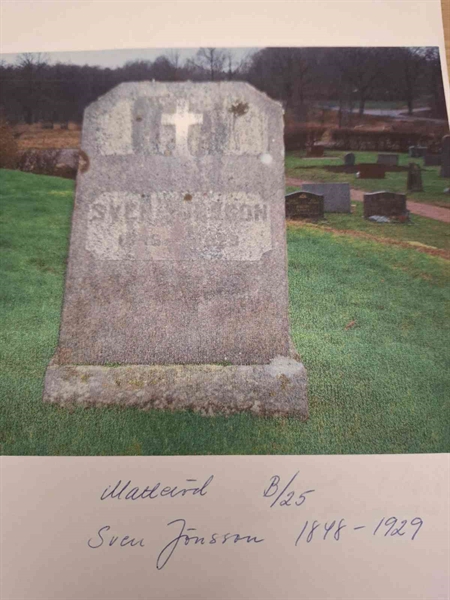 Gravnummer: 40 B    25