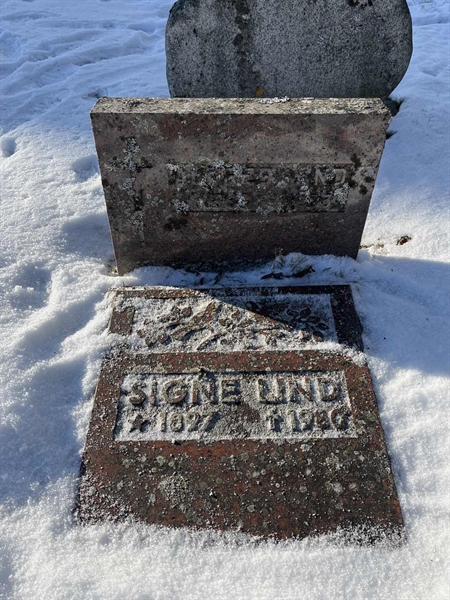 Gravnummer: SJ G    48