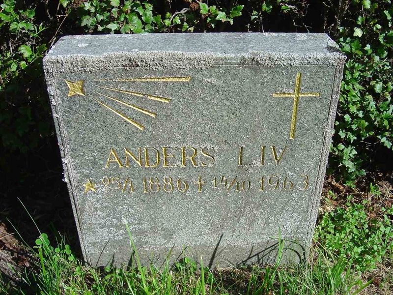 Grave number: A L  704
