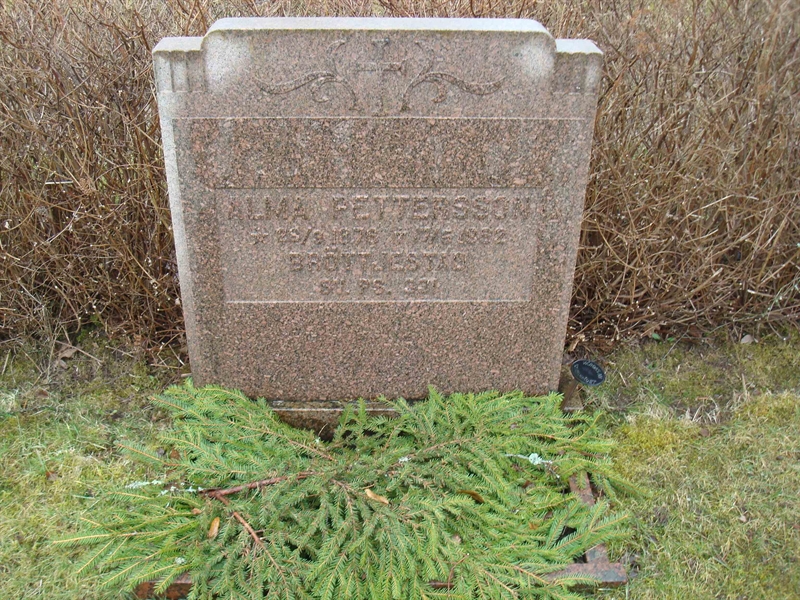 Grave number: BR C   107