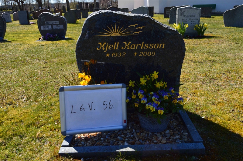 Grave number: LG V    56
