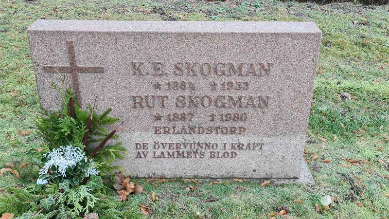 Grave number: M G 14 124-125
