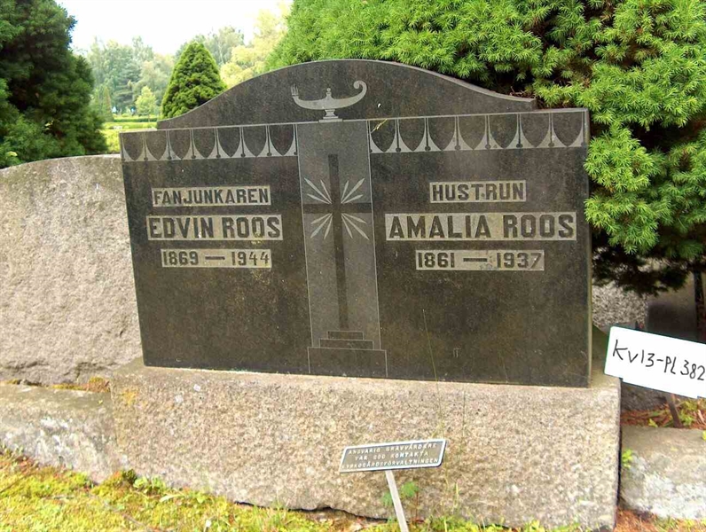 Grave number: HÖB 13   382