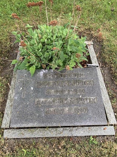 Grave number: G 61    14