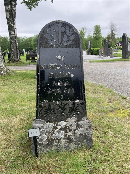Grave number: 2 D    30