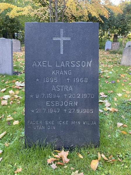 Gravnummer: 1 H   137