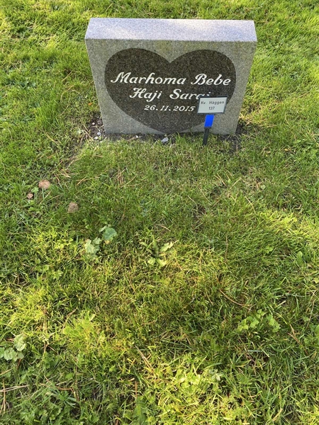 Grave number: 2 H   137