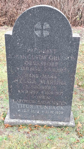 Grave number: M G 14 126-128