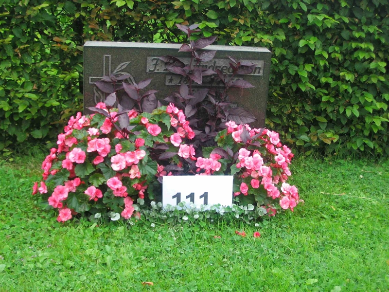 Gravnummer: FK 01    111