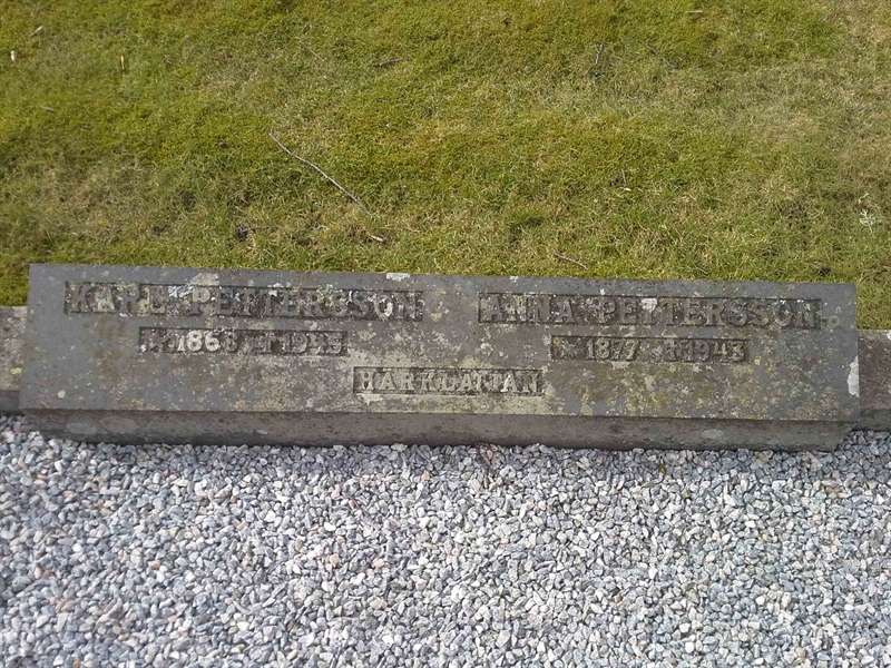 Grave number: ÅS G G   132, 133