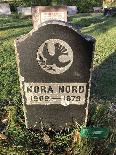 Grave number: ÅR B   310