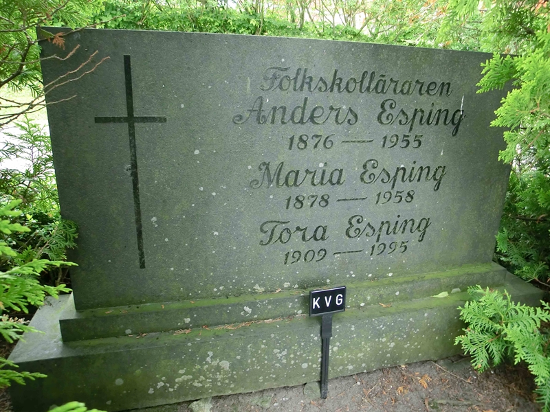 Grave number: KÄ E 126-129