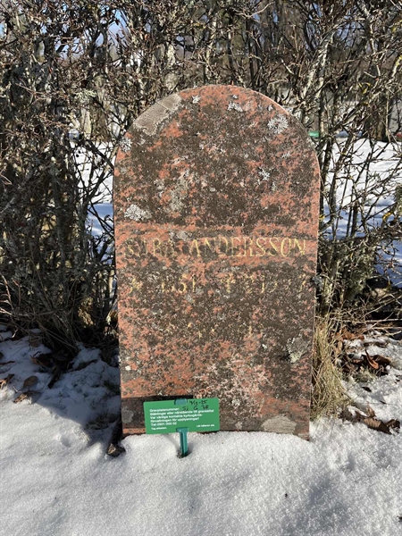 Gravnummer: SJ G    78