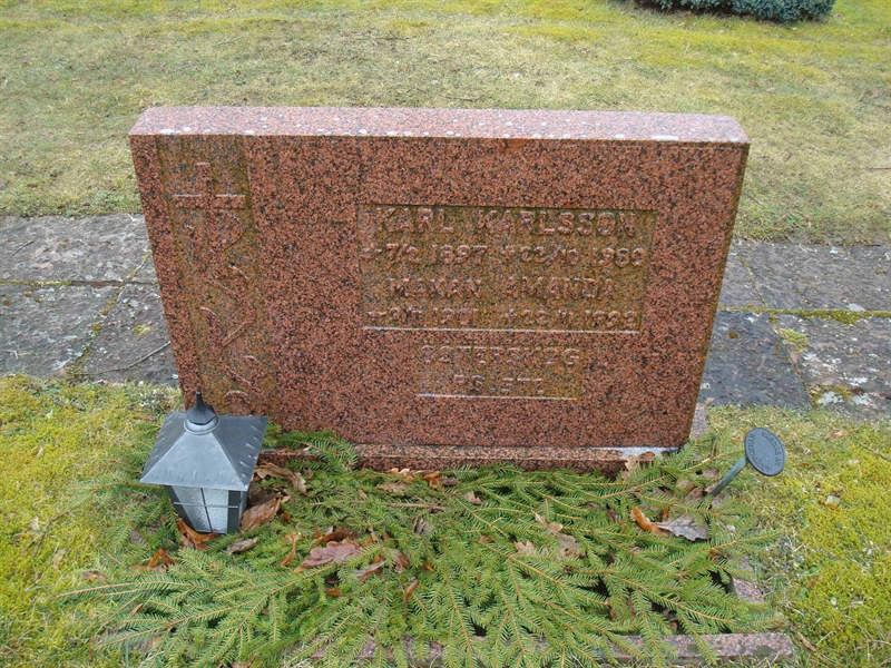 Grave number: BR D   389, 390