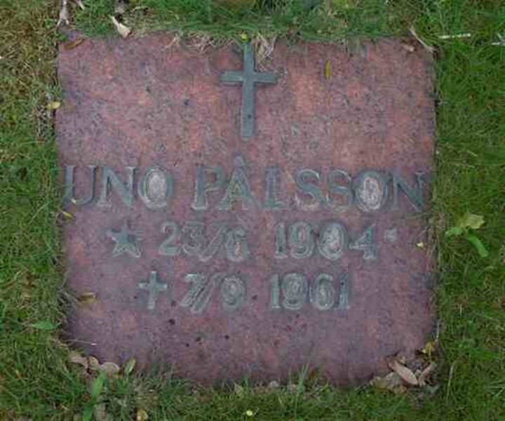 Grave number: SN HU    26