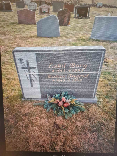 Gravnummer: Od D   103 A-B