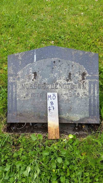 Grave number: MÖ B    27