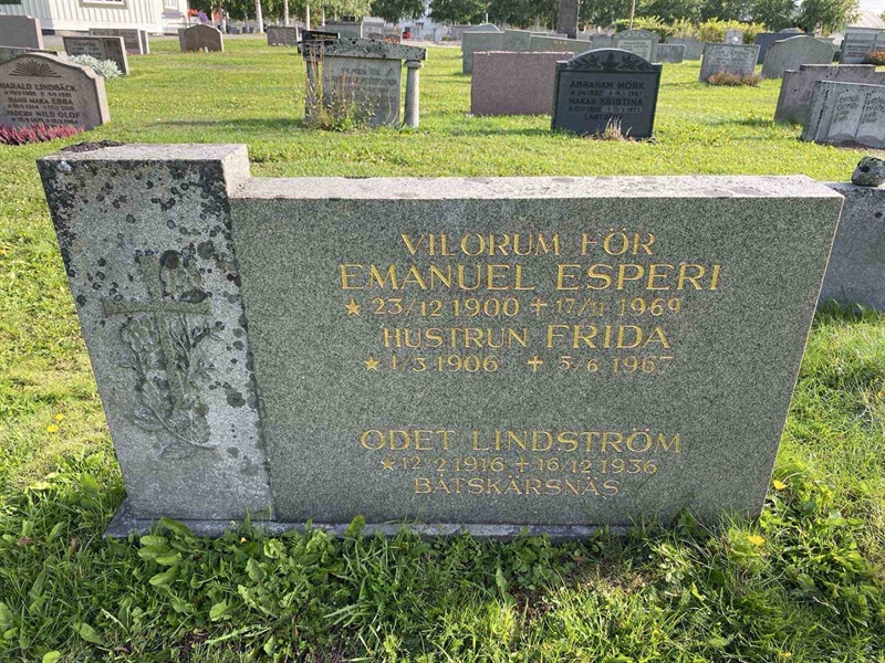 Grave number: 2 08 243