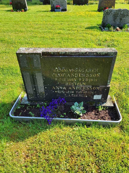 Grave number: kö 01 08    25-26