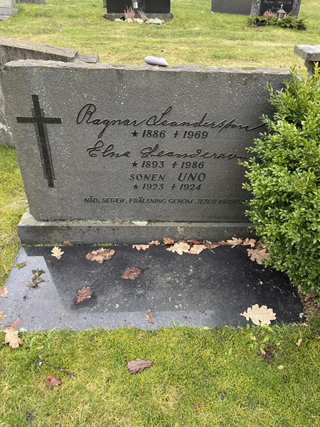 Grave number: Lax mell Kv4 19+20