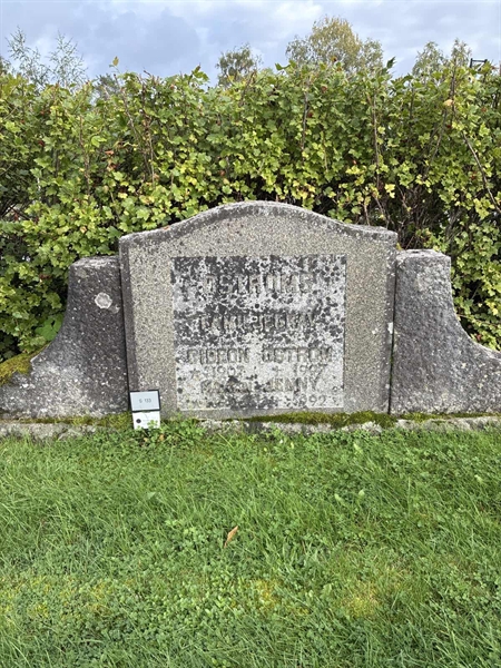 Grave number: 1 G   133