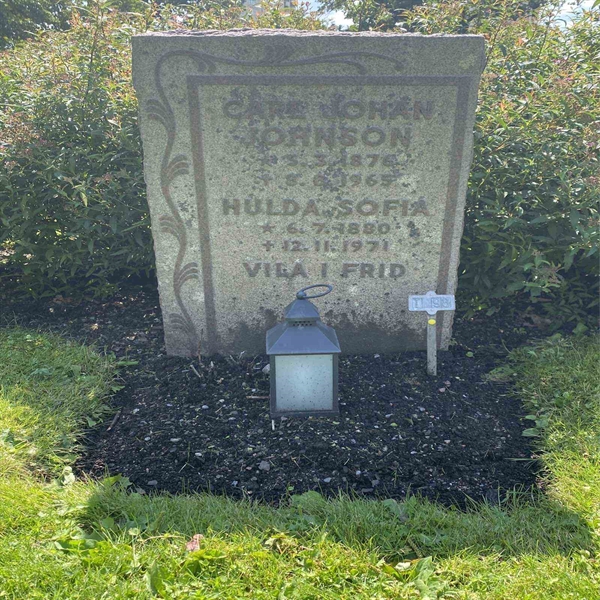 Gravnummer: 1 T    98