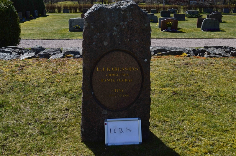 Grave number: LG B   146