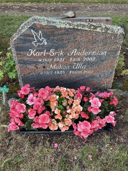 Grave number: Kärn ga pers   581-582