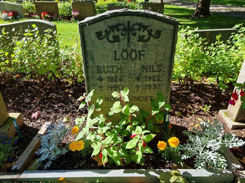 Grave number: Ö Nu  123