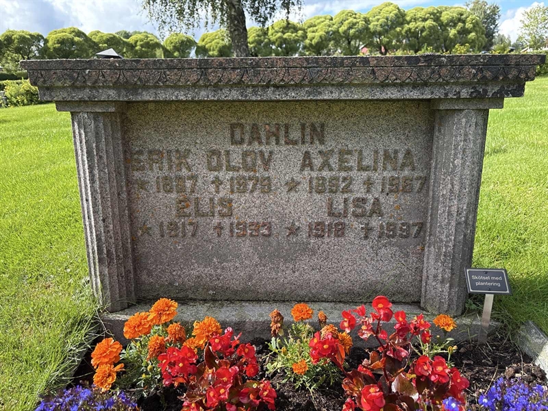 Grave number: SÄ NYA   138-139